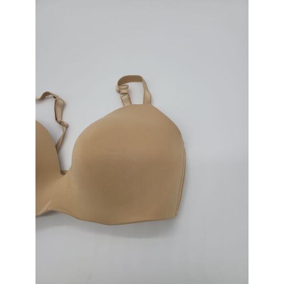 Auden Nursing Bra 32DDD Lightly Lined Wireless Tan Full Adjustable Straps - Picture 2 of 5